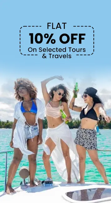 Across Site – Flat 10% OFF On Selected Tours & Travels